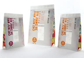 Side Gusset Flat Bottom Bags For Nuts Snacks