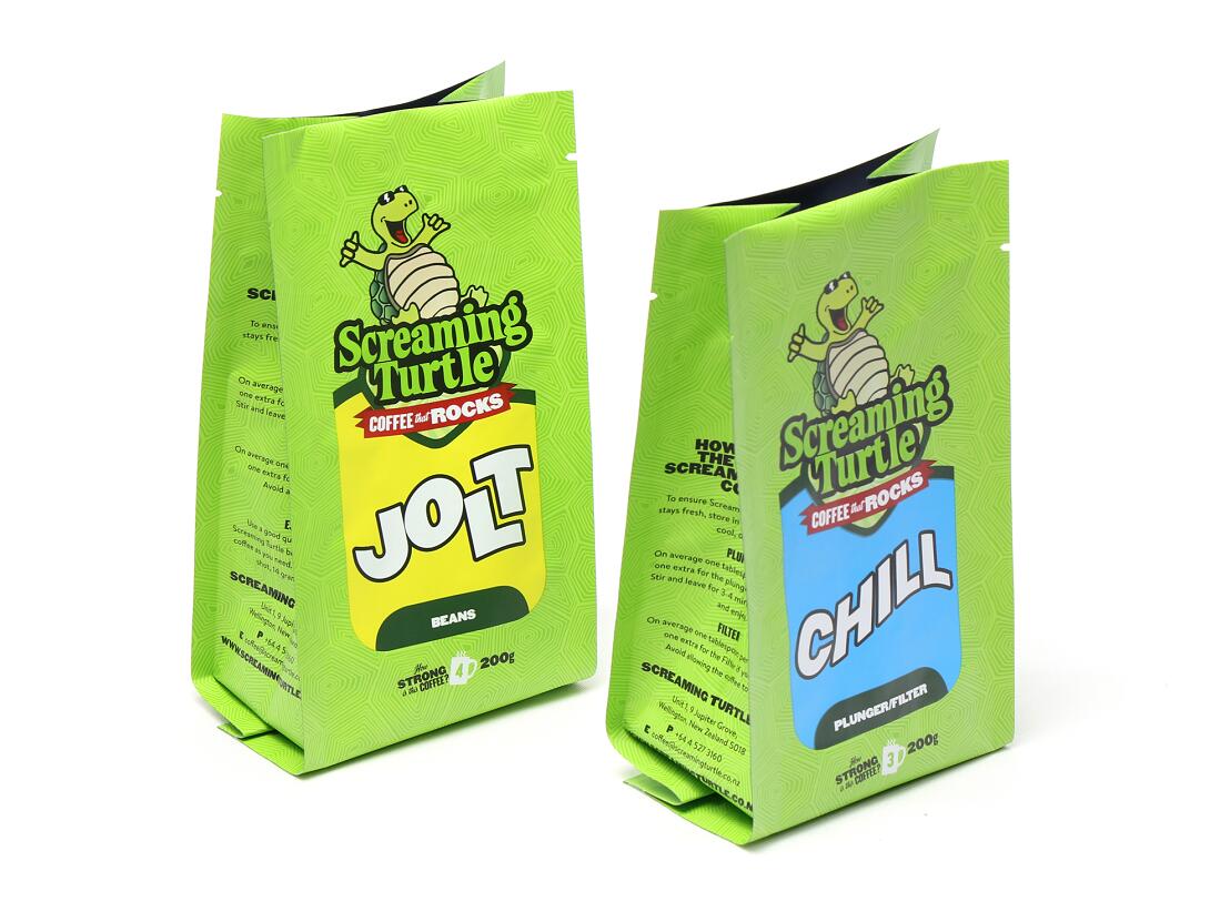 Alça de alumínio Side Gusset Food Box Pouch Aluminum Foil Side Gusset Food Box Pouch