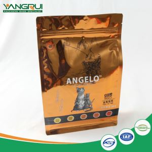 High Quality Stand Up Zipper Oito sacos de plástico selados lateralmente