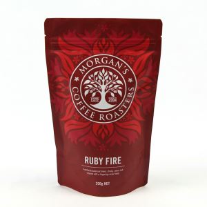 Impressão policromática Stand Up Bolsa de alumínio com válvula para chá de café
