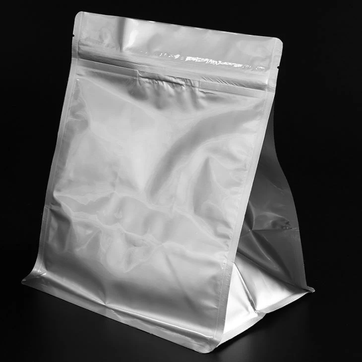 Boxpouch do zíper da folha de alumínio para a água líquida quente