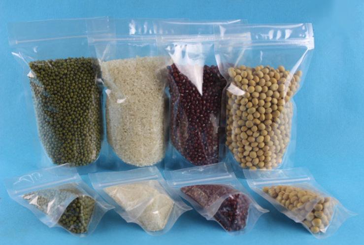 Saco de embalagem de frutas secas PET / CPP Transparenct Doypack
