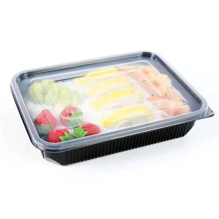 1200ml Lunch Bento Box PP Takeaway Food Containers With Cover Lid