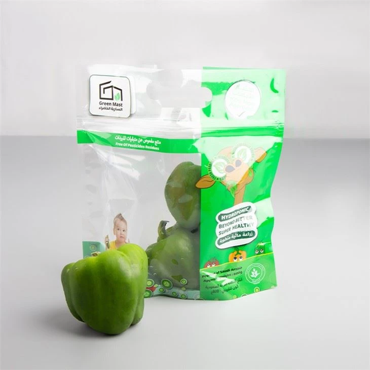 Sacos de embalagem de plástico respirável anti-nevoeiro frutas frescas e vegetais