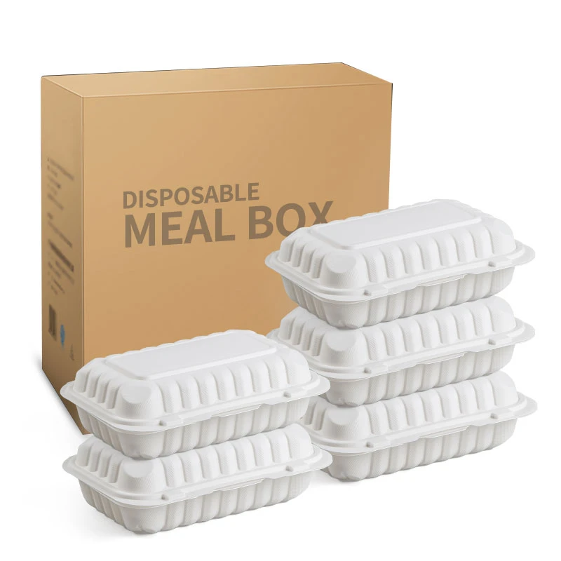 Embalagens biodegradáveis ​​para alimentos Recipientes ecológicos para alimen...
