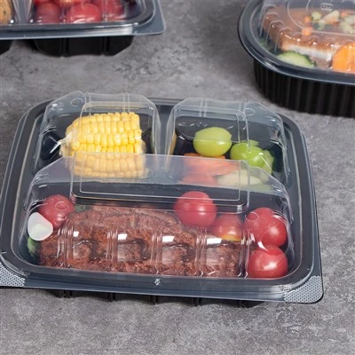 Tampa articulada para caixas Clamshell To Go 9x9''