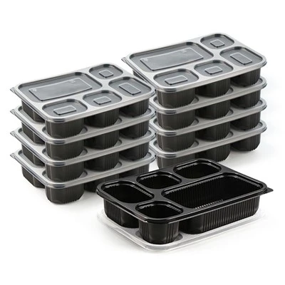 Bento Box 5 Compartment Disposable