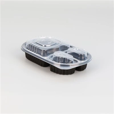 Recipientes de preparação de refeições Bento reutilizáveis