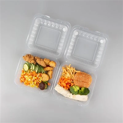 Caixa Bento Descartável Transparente