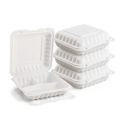 Caixas de comida descartáveis ​​para levar