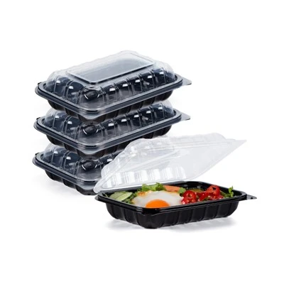 Escolha ecológica: recipientes de plástico descartáveis ​​para alimentos para consumo fresco e em qualquer lugar