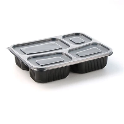 Recipientes de plástico para armazenamento de alimentos Deli
