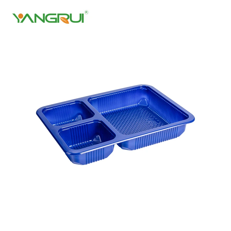 Bandeja de alimentos plásticos de 1200 ml