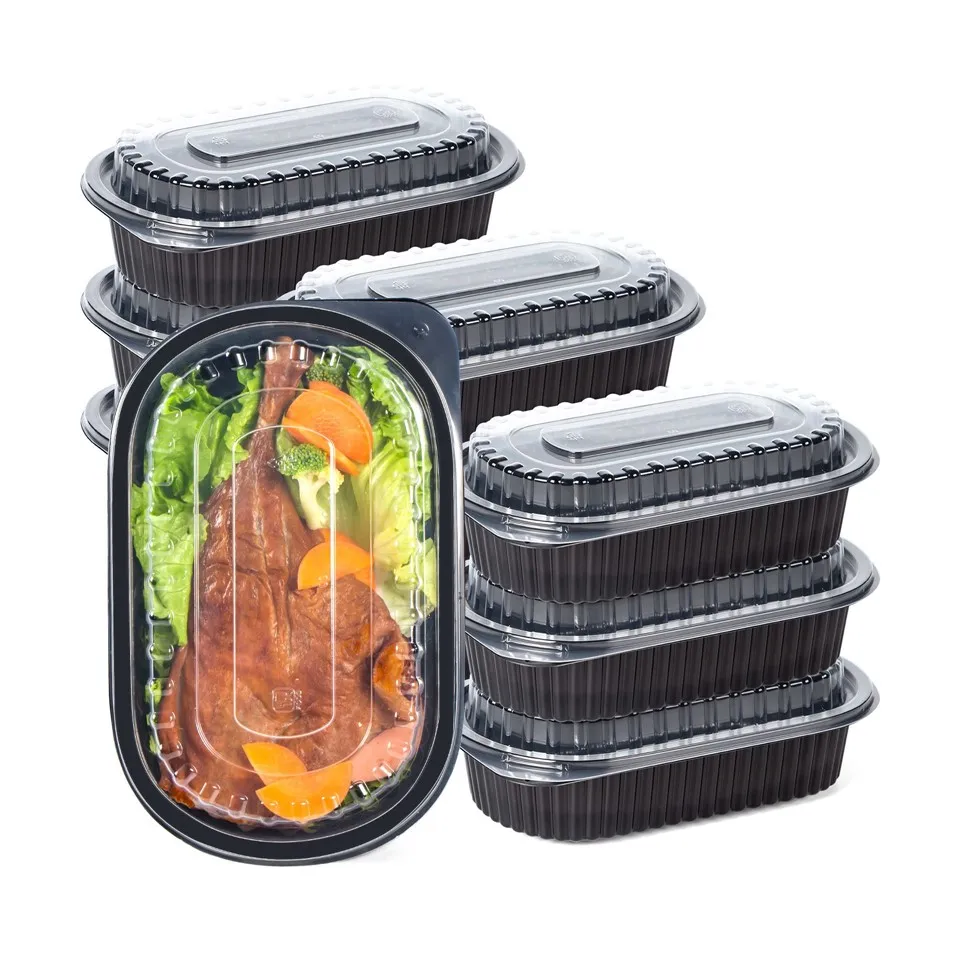 Recipientes de plástico para comida chinesa