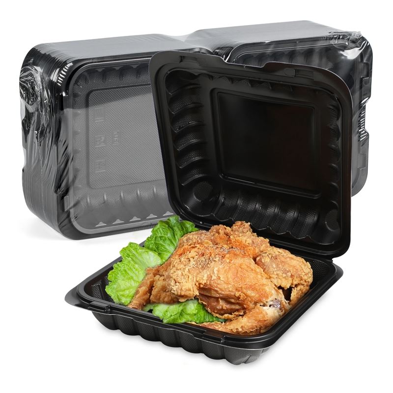 Recipientes de plástico para alimentos com tampa