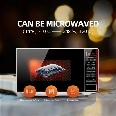 2 Compartment Meal Prep Containers