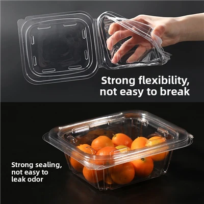 Clear To-go Boxes Clear To-go Boxes