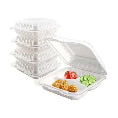 Caixa de comida de recipiente de plástico para viagem
