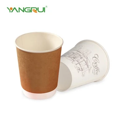 Copos de papel personalizados por atacado